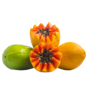 Mamão Natural Congelado 1kg – fruta sem açúcar ou conservantes
